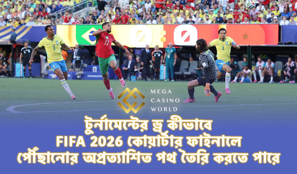 টুর্নামেন্টের ড্র কীভাবে FIFA 2026 কোয়ার্টার ফাইনালে পৌঁছানোর অপ্রত্যাশিত পথ তৈরি করতে পারে